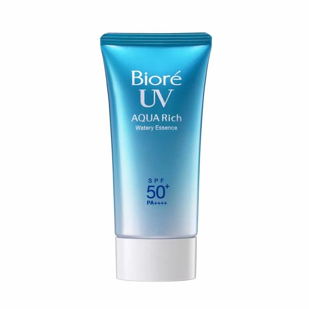 Kao-Biore-UV-Aqua-Rich-Watery-Essence-SPF50-PA کرم ضد آفتاب ++++Biore uv aqua rich spf50+ Pa